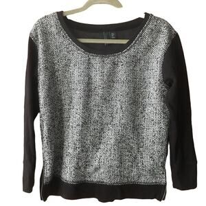 Mixed Media Sweater sz S